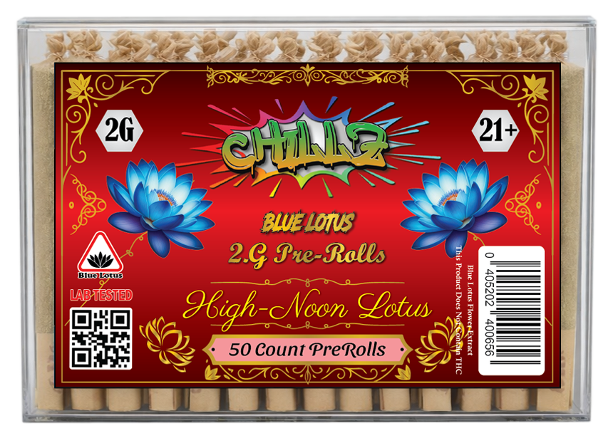 Chillz Blue Lotus Pre-Rolls product view 3
